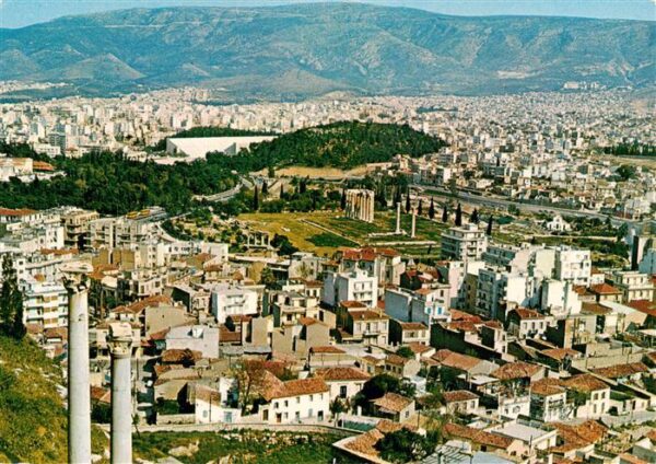 Athen Athenes Greece Panorama