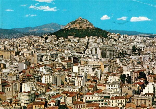 Athen Athenes Greece Panorama