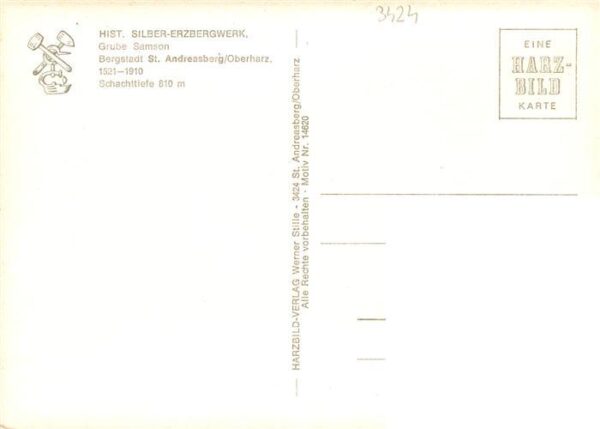 St Andreasberg Harz Historisches Silber Erzbergwerk Grube Samson – Bild 2