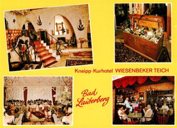 Bad Lauterberg Kneipp Kurhotel Wiesenbeker Teich Gastraeume Bar