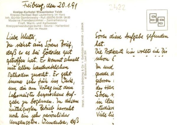 Bad Lauterberg Kneipp Kurhotel Wiesenbeker Teich – Bild 2