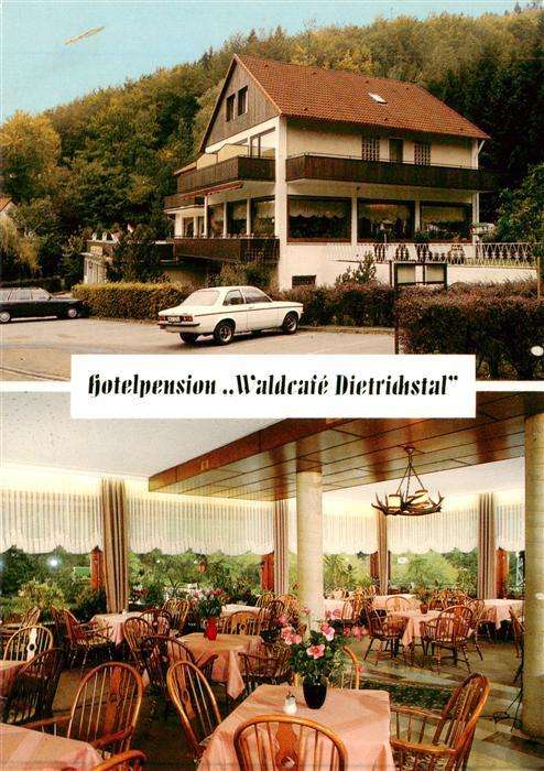 Bad Lauterberg Hotelpension Waldcafe Dietrichstal Gastraum