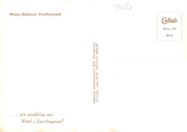 Wieda Forellengrund Fliegeraufnahme – Bild 2