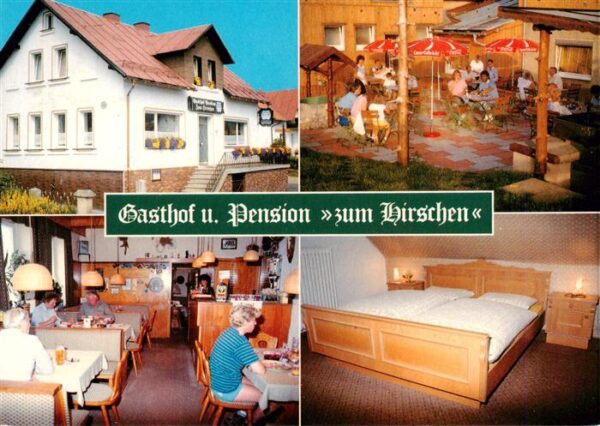 Neubau Fichtelberg Gasthof Pension zum Hirschen Gastraeume Zimmer