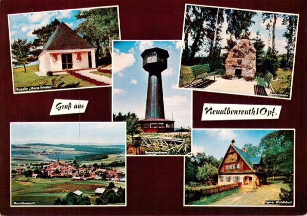 Neualbenreuth Kapelle Maria Frieden Gedenkstein Neualbenreuth Egerer Waldhaeusl