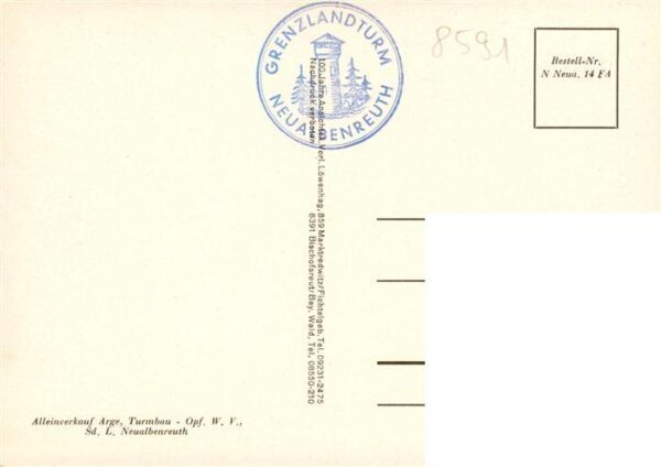 Neualbenreuth Kapelle Maria Frieden Gedenkstein Neualbenreuth Egerer Waldhaeusl – Bild 2