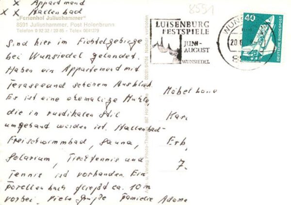Juliushammer Wunsiedel Ferienhof Juliushammer – Bild 2