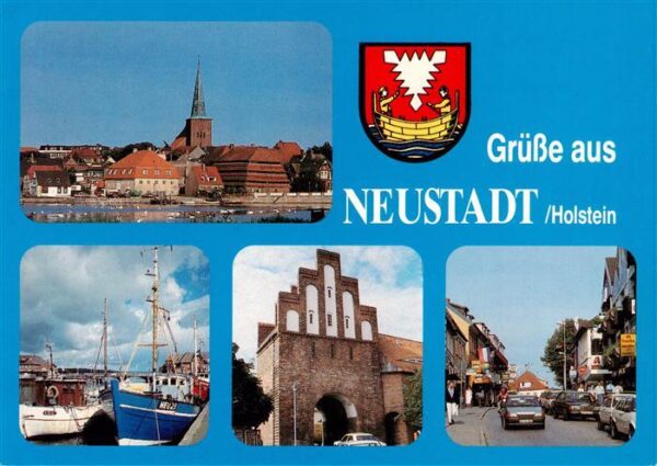 Neustadt Holstein Kirche Hafen Stadttor Strasse
