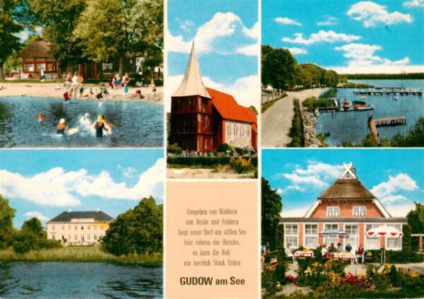Gudow Freibad Kirche Promenade Schloss Seepartien Terrasse
