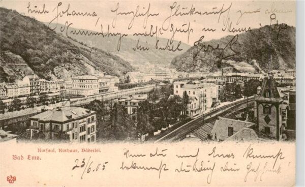 Bad Ems Lahn Kursaal Kurhaus Baederlei