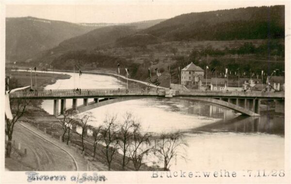 Nievern Rheinland-Pfalz Brueckenweihe