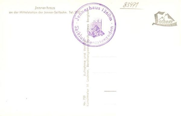 BERCHTESGADEN Jennerhaus mit Blick zum Watzmann – Bild 2