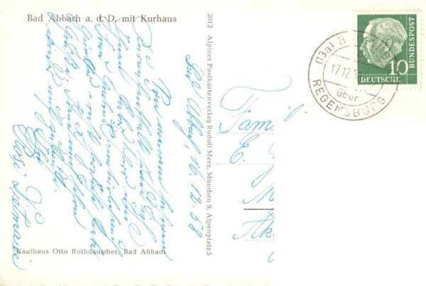 Bad Abbach Panorama Kurhaus – Bild 2