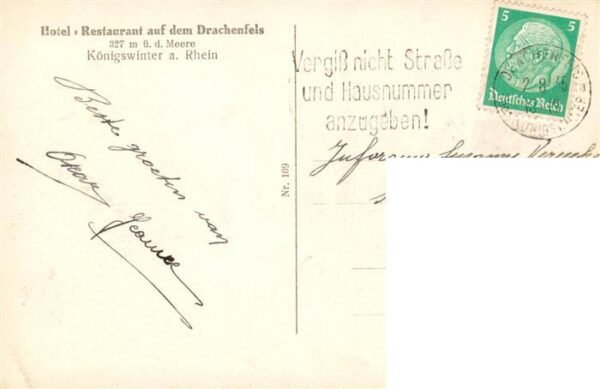 Koenigswinter Rhein Petersburg Drachenburg und Drachenfels – Bild 2