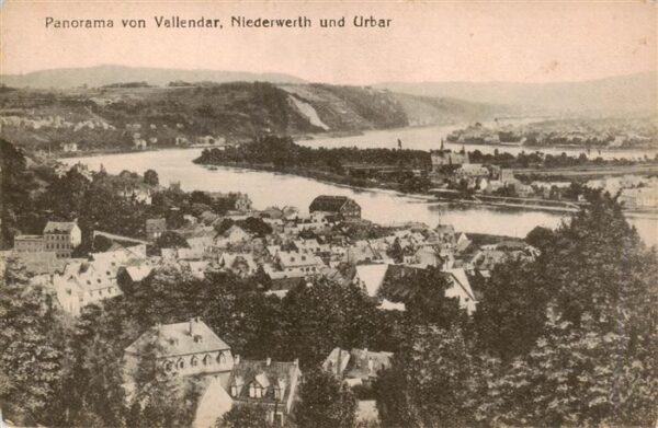 Vallendar Panorama mit Niederwerth und Urbar