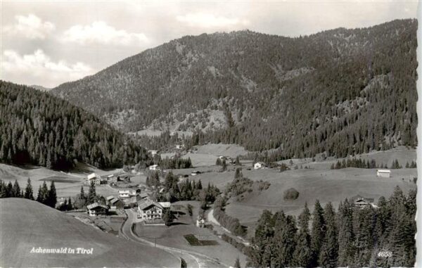 Achenwald Achental Achenkirch Tirol AT Panorama