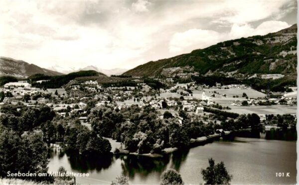Seeboden Millstaettersee Kaernten AT Panorama