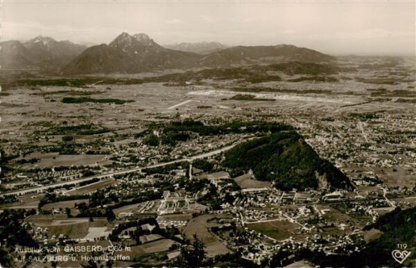 Salzburg  AT Ausblick vom Gaisberg Blick gegen Hohenstauffen