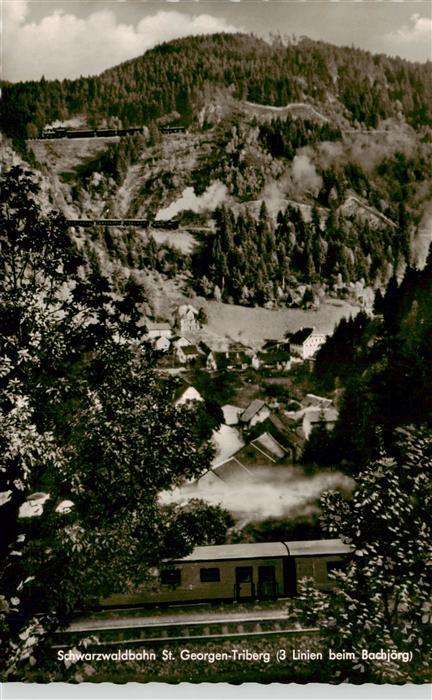 Triberg Schwarzwaldbahn St. Georgen - Triberg