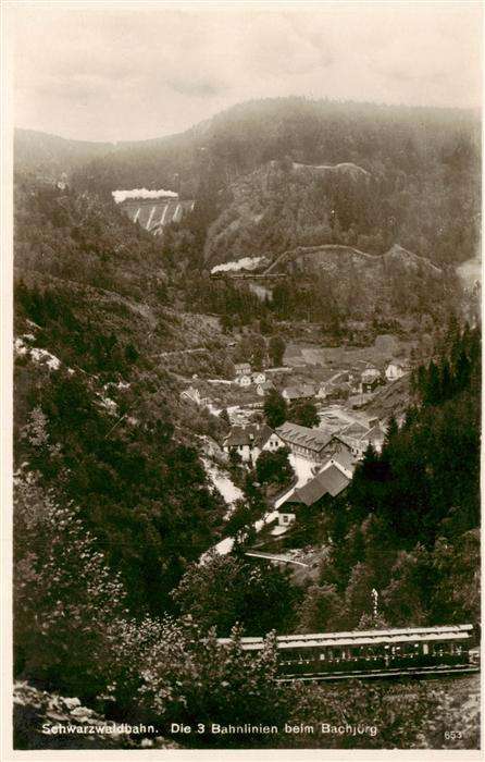 Triberg Schwarzwaldbahn St. Georgen - Triberg