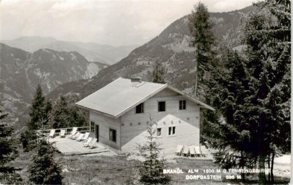 Dorfgastein AT Brandl Alm gegen Tennengebirge