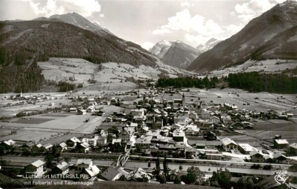 Mittersill Oberpinzgau AT Panorama Luftkurort Felbertal und Tauernkogel