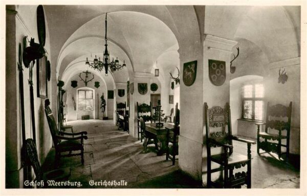 Meersburg Bodensee Schloss Gerichtshalle