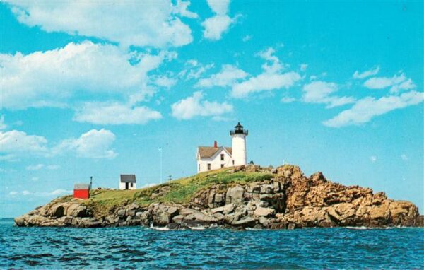 York Beach Maine USA Nubble Light Cape Neddick
