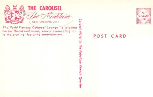 New Orleans Louisiana USA The Carousel Famous Carousel Lounge The Monteleone – Bild 2