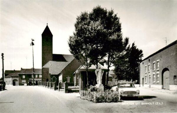 Banholt Zeeland NL Ortszentrum Denkmal Kirche