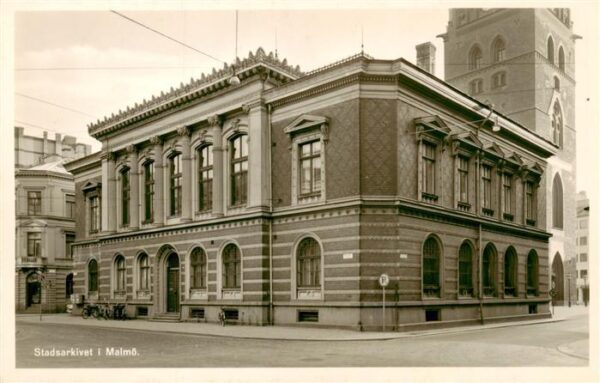 Malmoe Sweden Stadsarkivet