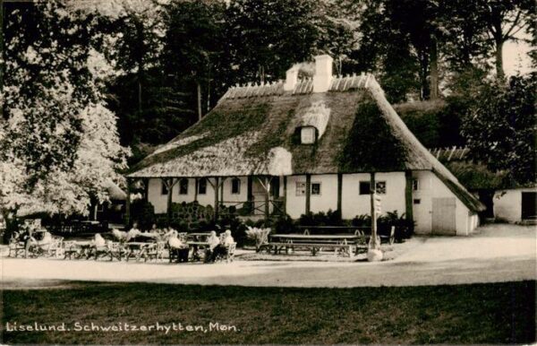 Borre DK Schweitzerhytten Restaurant Liselund Park