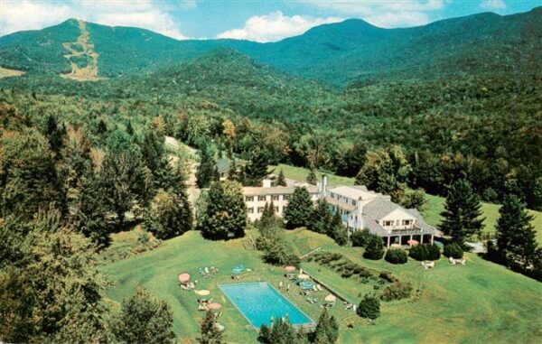 Stowe Vermont USA The Lodge at Smuggler's Notch at the foot of Mount Mansfiled