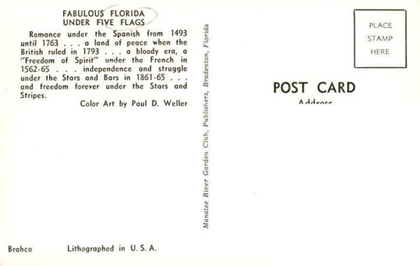 Florida  US-State Fabulous Florida under five flags – Bild 2