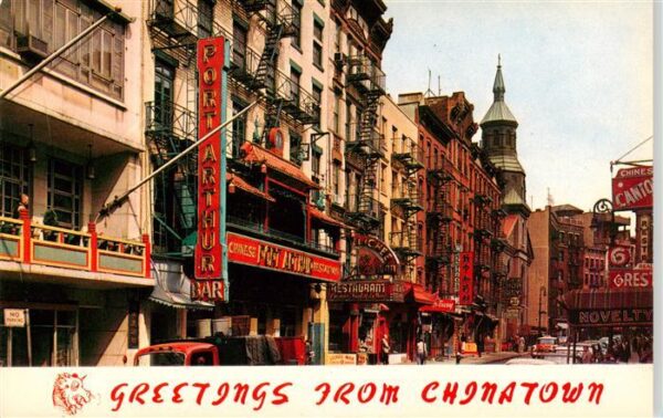 Chinatown New York City A touch of the Orient Restaurants Shops