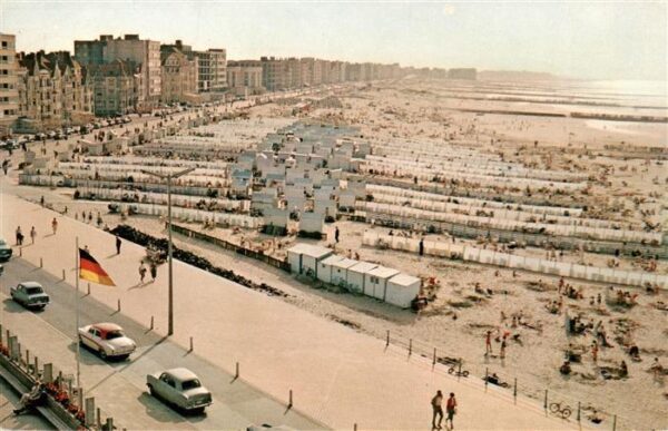 Knokke-Heist Belgie Strand Promenade Hotels