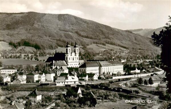 Garsten Oberoesterreich AT Panorama mit Kloster