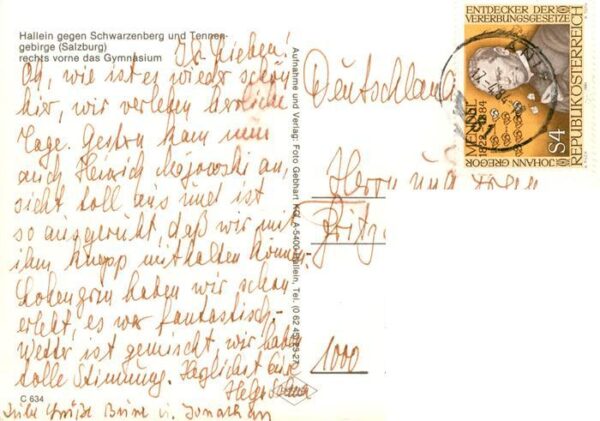 Hallein AT gegen Schwarzenberg und Tennengebirge – Bild 2