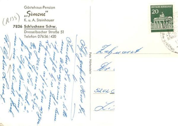 Schluchsee Gaestehaus Pension Simone – Bild 2