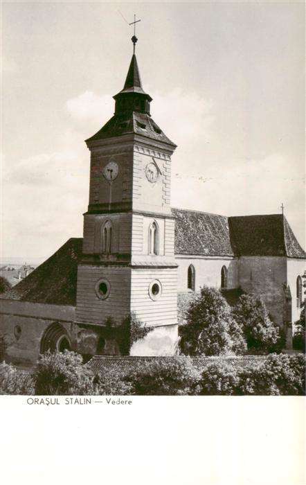 Orasul Stalin Brasov Kronstadt RO Kirche