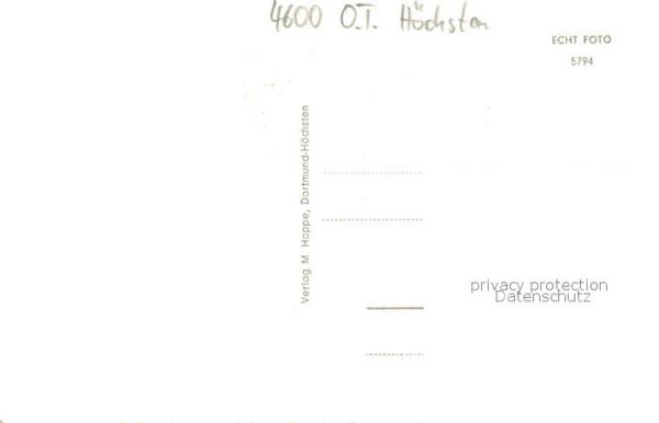 Hoechsten Dortmund Kath. Schwesternhaus S.Heinrich-Kirche Pfarrheim u. Kindergar – Bild 2
