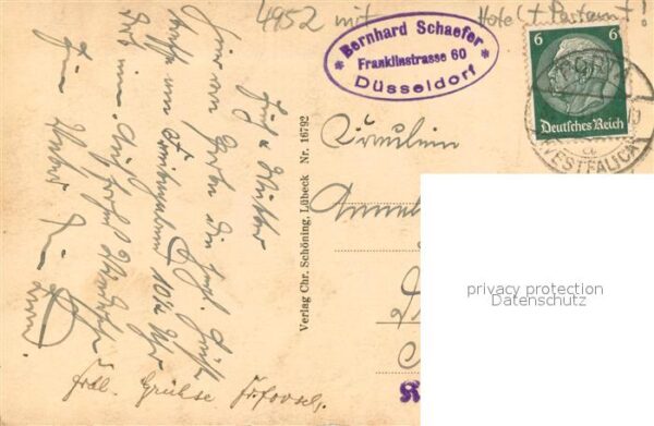 Porta Westfalica Teilansicht Hotel Postamt – Bild 2