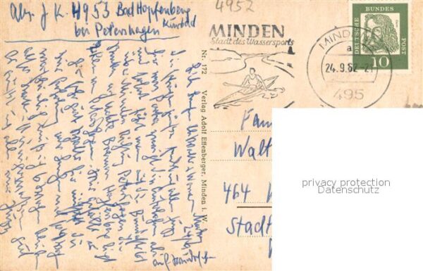 Porta Westfalica Fliegeraufnahme Weserbruecke wittekindberg m. Kaiser-Wilhelm-De – Bild 2