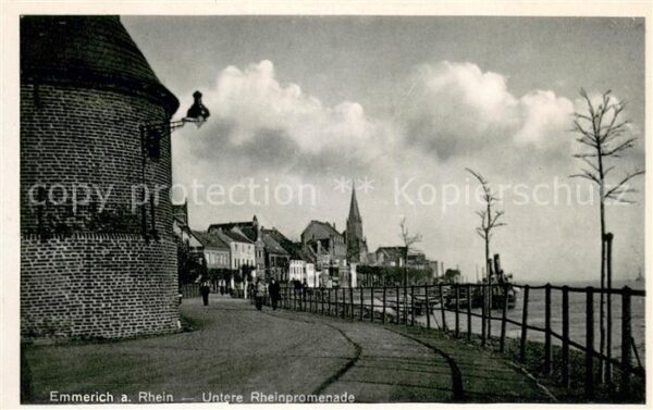 Emmerich Rhein Untere Rheinpromenade