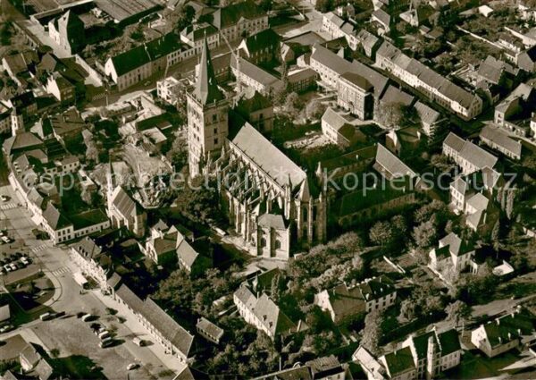 Xanten Fliegeraufnahme Kriegsschaeden