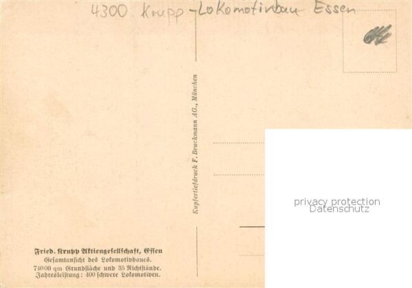 Essen  Ruhr Krupp-Lokomotivbau – Bild 2