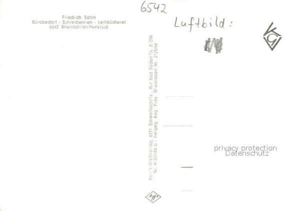 Rheinboellen Fliegeraufnahme – Bild 2