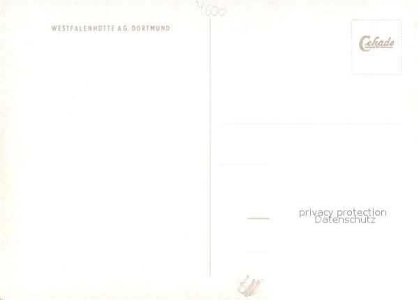Dortmund Westfalenhuette AG. Schmiedepresse – Bild 2