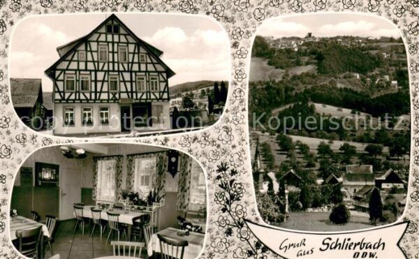 Schlierbach Bergstrasse Gasthaus-Pension Adam Meister