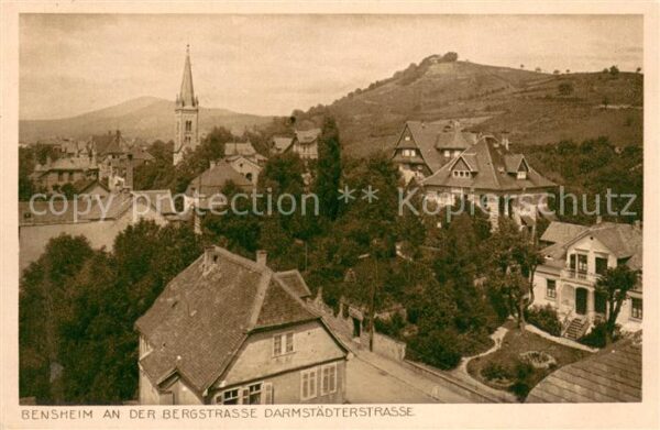 Bensheim Bergstrasse Darmstaesterstrasse